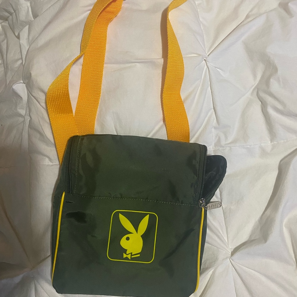 BRAND NEW Army green playboy bag